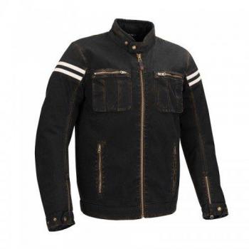 Bering chaqueta moto Keaton, Negro, talla M