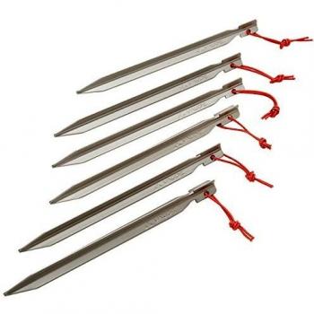 VAUDE Six Peg Tent Stakes - 18 cm Pack of 6