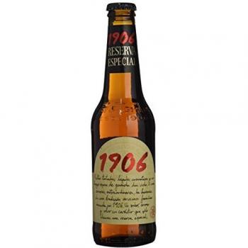1906 cerveza reserva especial pack 6 botellas 33 cl