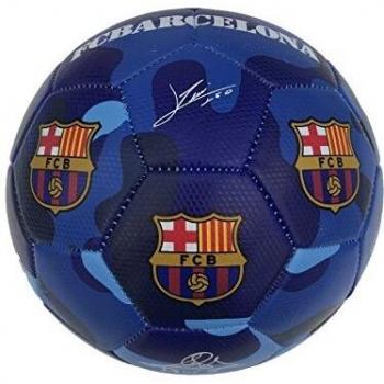 FC Barcelona de balón de fútbol de Camo con de equipos de Fútbol Talla 5 Blue