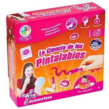 Science4you-La Ciencia de los pintalabios Juguete, Multicolor