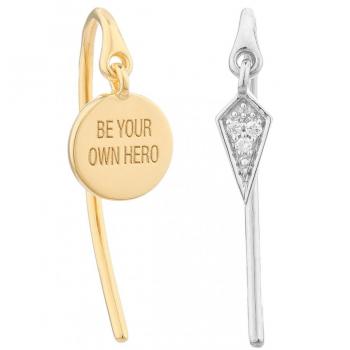 Pendientes Secrecy Mujer E8235CDAWW900 Plata de Ley 3cm