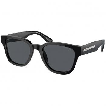 Prada PR A04SF Asian Fit 16K07T Men's Black Sunglasses 54mm