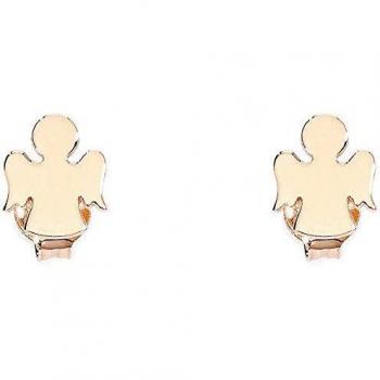 Pendientes plata 925amenzcoleccion prega amazcolor roseztalla unica pendientes de lobo angel