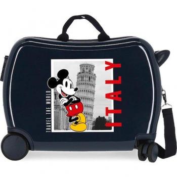 Disney Mickey Italy Maleta Infantil 2 Ruedas Multidireccionales 34L