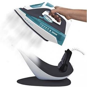 Plancha sin cable Beper 2200W con auto-limpieza, anti-calcare y vapor vertical