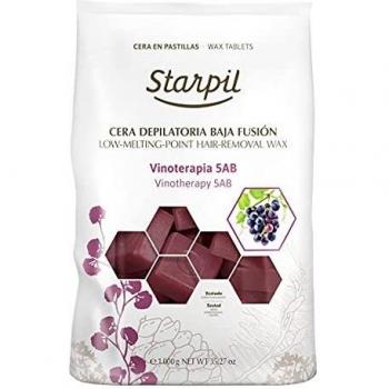 Cera Depilatoria Baja Fusión Vinotherapy 1000g de STARPIL