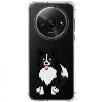Funda Antigolpes de Silicona para Xiaomi Redmi A3 con Diseño de Perros 01