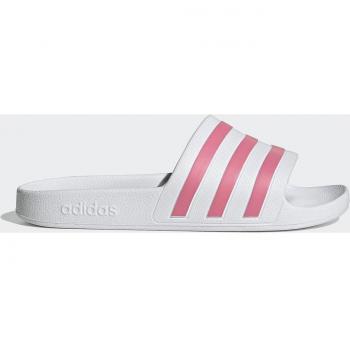 Adidas Adilette Aqua Women's Slides - White/Pink - Size 39.5