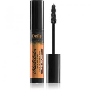 Delia Cosmetics Max Volume Mascara, Black, 14 ml