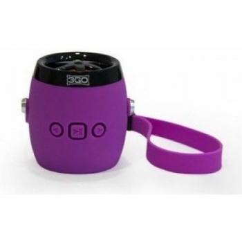 3GO DAMPYV Mono Portable Speaker 3W Beige, Púrpura Altavoz portátil - Altavoces portátiles
