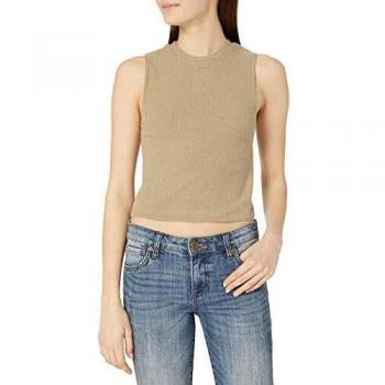 Volcom Lil Tank Camiseta de Tirantes, Mujer, Dusty Green, XS