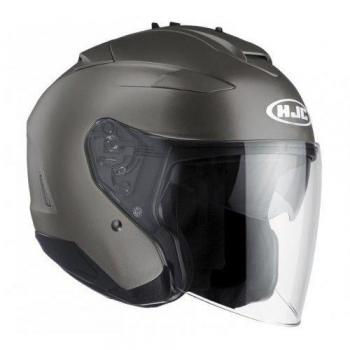 HJC NC Casco per Moto, Hombre, Titanium, XS