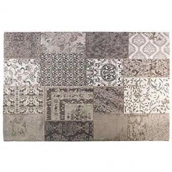 Kavehome Alfombra Steppe, Lana Gris