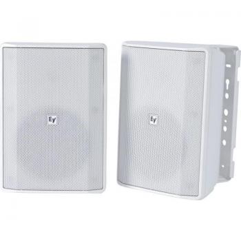 Electro-Voice EVID-S5.2X 5.25 2-Way 70/100V Commercial Loudspeaker, Pair, White
