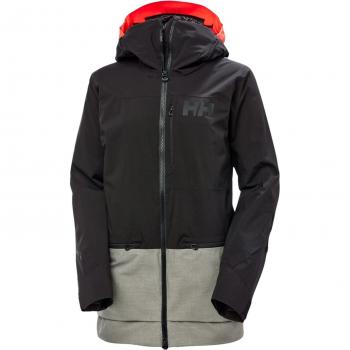 Helly Hansen Women's Black Whitewall Lifaloft 2.0 Ski Jacket