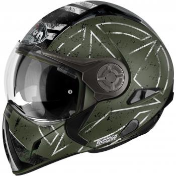 Airoh Casco para motociclista, color Verde