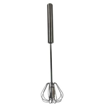 Batidor de Huevos Semiautomático Fackelmann 30 cm, Acero Inoxidable, Eficaz y Sin Esfuerzo