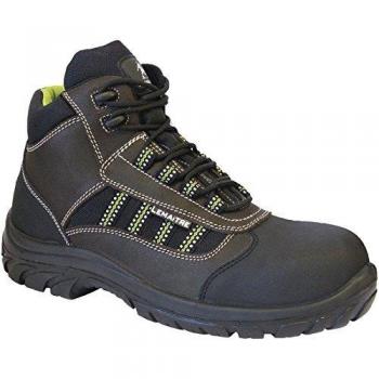 Botas de seguridad Danubio S3 talla 39 negro/marrón cuero/textil EN ISO 20345