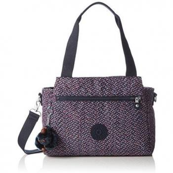 Kipling Elysia, Bolsa de Asa Superior para Mujer, Multicolor
