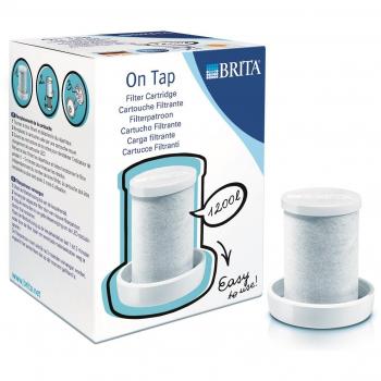 Brita On Tap - Filtro de Agua para grifo con recambios para 3 meses de agua filtrada - 1 cartucho