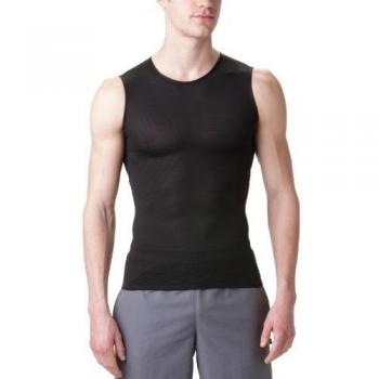 GORE RUNNING WEAR Essential Base Layer - Camiseta sin mangas de running para hombre, color negro, talla L