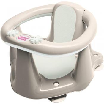 Asiento de baño Flipper Evolutivo OkBaby - Asiento ergonómico, adaptable para bebés y niños, con respaldo alto, antideslizante, fácil de limpiar, diseño compacto y ligero