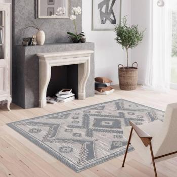 Alfombra Dublin gris 230x160 cm - Dutch Lifestyle