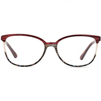 Etnia Barcelona Veracruz BXGY Armazones y Lentes Recetados para Mujer Borgoña