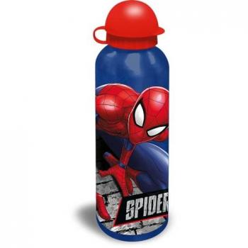 Set de Almuerzo Spiderman - Cantimplora y Sandwichera - Ideal para Excursiones - 23 X 8 X 20 Cm