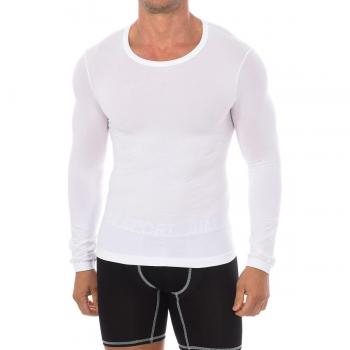 Camiseta interior Girocollo de manga larga y cuello redondo para hombre