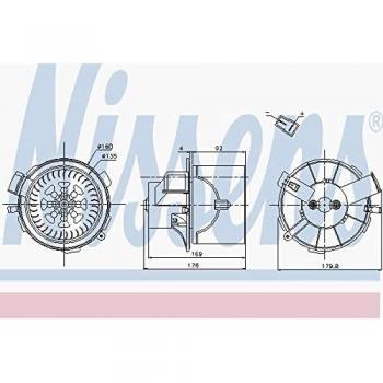Nissens 87138 Calefacción para Automóviles