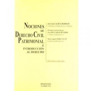 Nociones de Derecho Civil Patrimonial e introducción al derecho