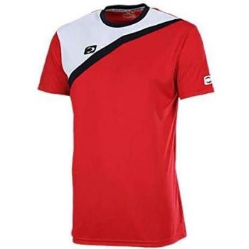 John Smith ACIS Camisetas, Hombre, Rojo/Blanco, XS
