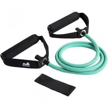 REEHUT Bandas Elásticas de Entrenamiento, Bandas de Resistencia para Fitness Cable de Ejercicio de Entrenamiento para Tonificación Muscular, Equipo de Ejercicio de Estiramientos para Yoga, Verde