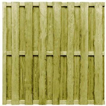 vidaXL Panel de Valla de Jardín de Madera Verde Impregnada 180x180 cm Bricolaje