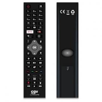 Mando a distancia de repuesto CGV FIDELIO para televisores Philips - Sin programación - Listo para usar
