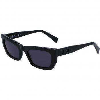 Liu Jo LJ790S 001 Women's Sunglasses Black Square Size 52