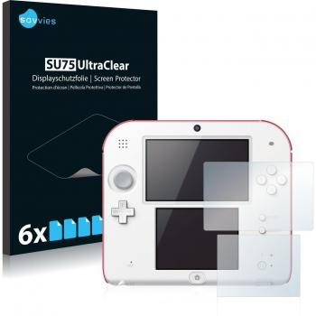 savvies Protector Pantalla Compatible con Nintendo 2DS