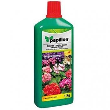 Abono Liquido Papillon Geranios y Flores 1kg