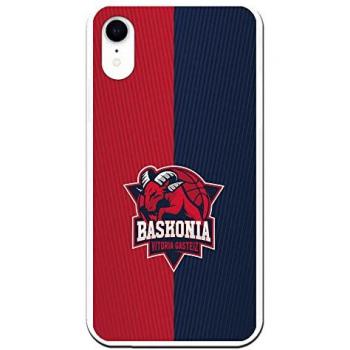Funda Oficial Original Baskonia Rojo y Azul Compatible con iPhone XR