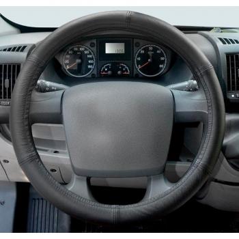 Funda cubierta para el volante CARPASSION 10066, tamaño 49-51 cm, material cuero