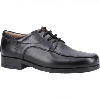 Amblers Birmingham Lace Gibson Men's Black Leather Shoes UK Size 7