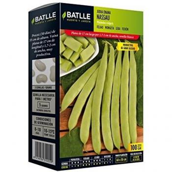 Semillas Leguminosas - Judía Enana Nassau 100g - Batlle