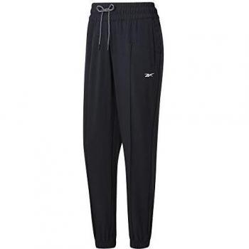 Reebok TS Com Woven Pant Pantalón, Mujer, Negro, XL