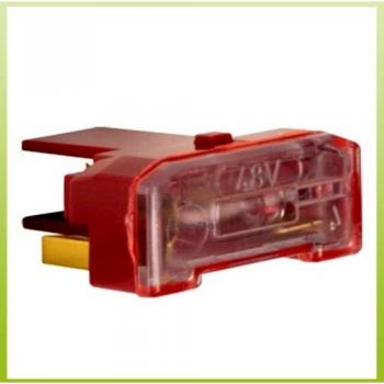 Berker 167603 48V Red Indicator Lamp with N-Terminal (IP44)