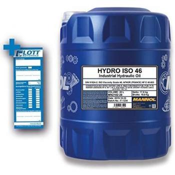 Aceite Hidráulico Mineral MANNOL Hydro HLP ISO 46 - 20 Litros