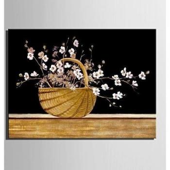 ZSH Pintados a mano pintura al óleo, marco de imagen decorativa , 2