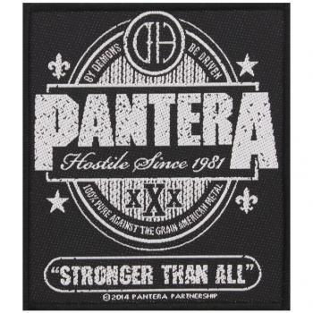 Pantera Parche negro de Stronger than all Producto oficial