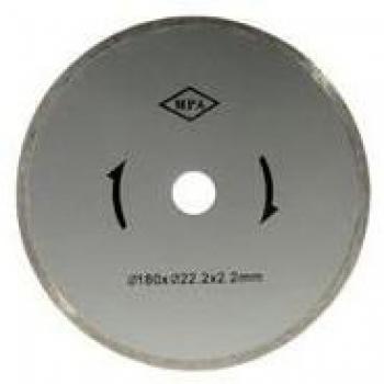 Disco Diamantado Fox 180 mm Calibre 22.2 mm para Trabajos de Corte